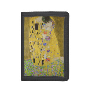 Gustav Klimt - The Kiss Tri-fold Wallet