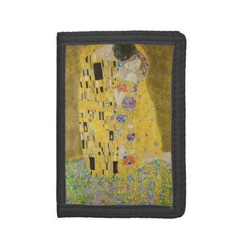 Gustav Klimt _ The Kiss Trifold Wallet