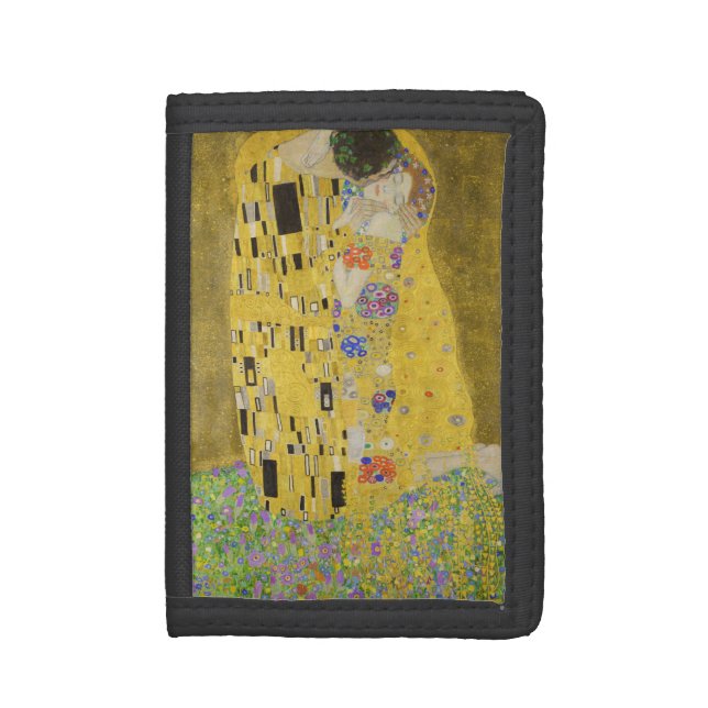 Gustav Klimt - The Kiss Trifold Wallet (Front Vertical)