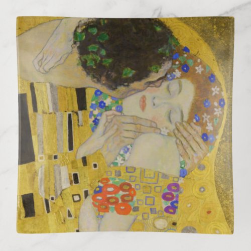 Gustav Klimt _ The Kiss Trinket Tray