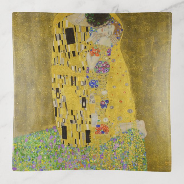 Gustav Klimt - The Kiss Trinket Tray (Front)