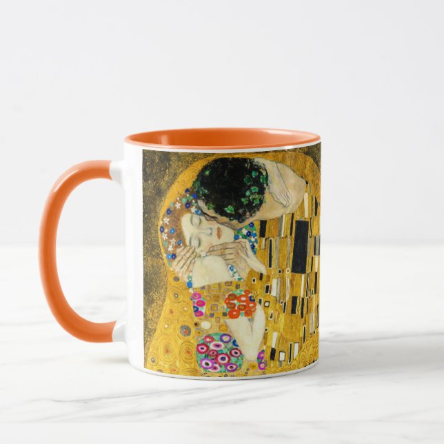 Gustav Klimt - The Kiss / Valentine's Day Mug (Left)