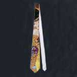 Gustav Klimt - The Kiss - Vintage Art Nouveau Neck Tie<br><div class="desc">Oil on canvas from 1908, this Art Nouveau painting shows two lovers embraced in a passionate kiss on a bed of flowers. The Kiss is probably Gustav Klimt’s most famous work from his Gold Period, which was characterized by the use of gold leaf in his paintings. Unlike similar stores, Art...</div>