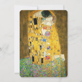 Gustav Klimt The Kiss Vintage Art Nouveau Painting (Back)