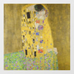 Gustav Klimt - The Kiss Wall Decal<br><div class="desc">The Kiss / Der Kuss - Gustav Klimt in 1907-1908</div>