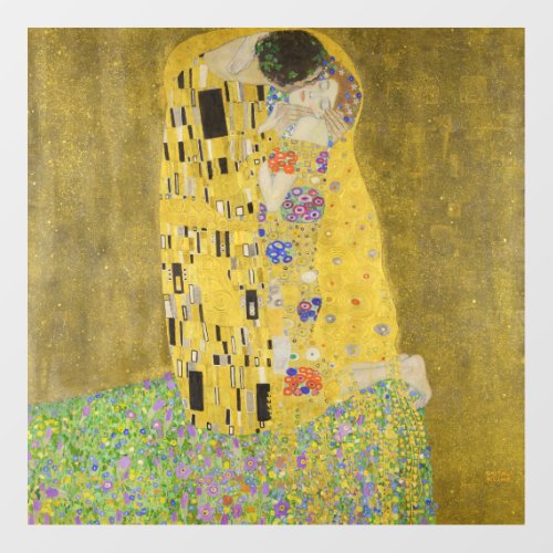 Gustav Klimt _ The Kiss Wall Decal