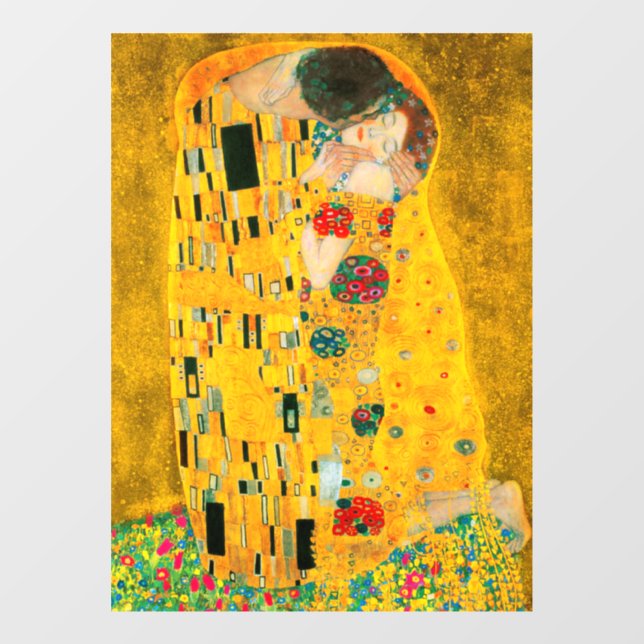 Gustav Klimt The Kiss Window Cling (Sheet)
