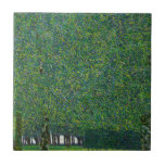 Gustav Klimt - The Park Ceramic Tile<br><div class="desc">The Park - Gustav Klimt,  Oil on Canvas,  1910</div>