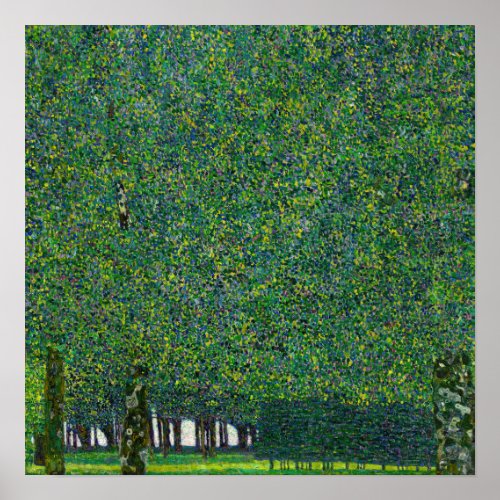 Gustav Klimt _ The Park Poster