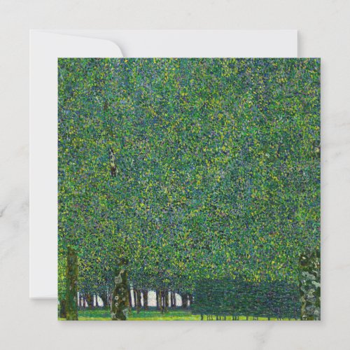 Gustav Klimt _ The Park Thank You Card