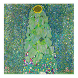 Gustav Klimt - The Sunflower Acrylic Print