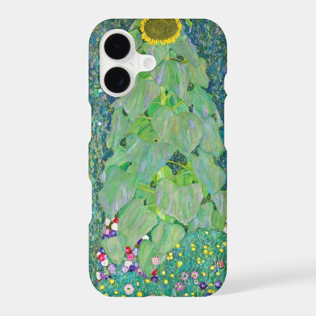 Gustav Klimt - The Sunflower Case-Mate iPhone Case (Back)