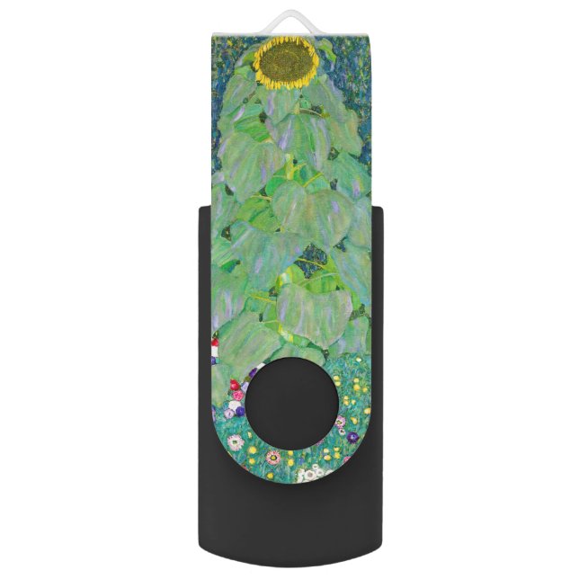 Gustav Klimt - The Sunflower Flash Drive (Front Vertical)