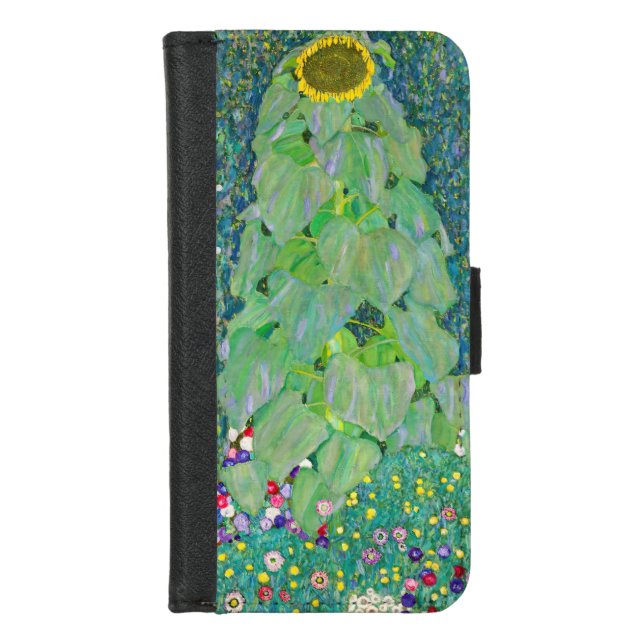 Gustav Klimt - The Sunflower iPhone Wallet Case (Front)