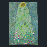 Gustav Klimt - The Sunflower Kitchen Towel<br><div class="desc">The Sunflower - Gustav Klimt,  Oil on Canvas,  1907</div>