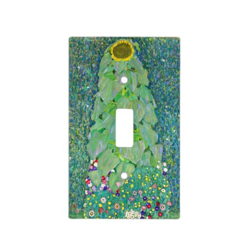 Gustav Klimt _ The Sunflower Light Switch Cover