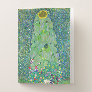 Gustav Klimt - The Sunflower Pocket Folder