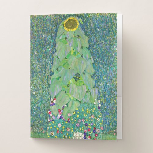 Gustav Klimt _ The Sunflower Pocket Folder