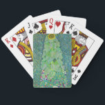 Gustav Klimt - The Sunflower Poker Cards<br><div class="desc">The Sunflower - Gustav Klimt,  Oil on Canvas,  1907</div>
