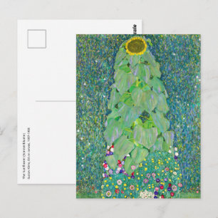 Gustav Klimt - The Sunflower Postcard