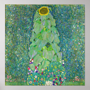 Gustav Klimt - The Sunflower Poster