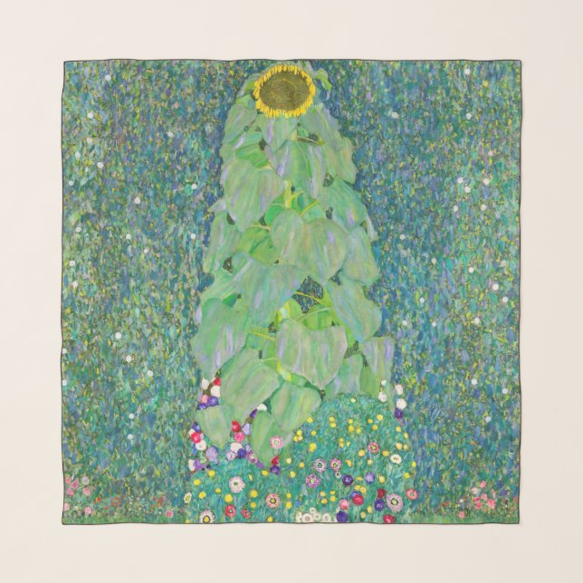 Gustav Klimt - The Sunflower Scarf (Front)
