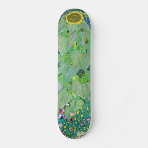 Gustav Klimt _ The Sunflower Skateboard