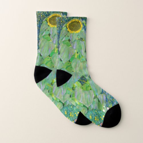 Gustav Klimt _ The Sunflower Socks