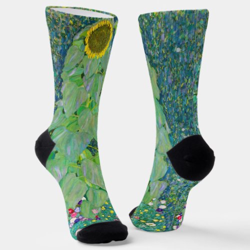 Gustav Klimt _ The Sunflower Socks