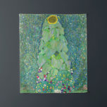 Gustav Klimt - The Sunflower Tapestry<br><div class="desc">The Sunflower - Gustav Klimt,  Oil on Canvas,  1907</div>