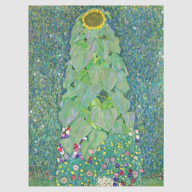 Gustav Klimt - The Sunflower Tissue Paper (Creator Uploaded)