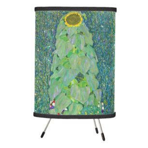 Gustav Klimt - The Sunflower Tripod Lamp