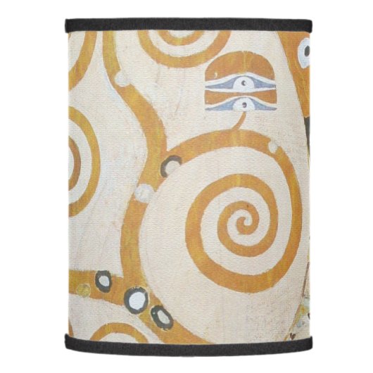 Gustav Klimt The Tree Of Life Art Nouveau Lamp Shade (Left)