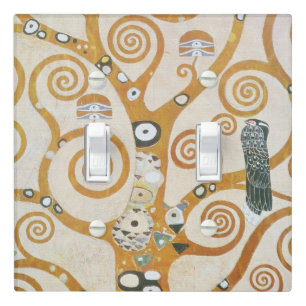 Gustav Klimt The Tree Of Life Art Nouveau Light Switch Cover