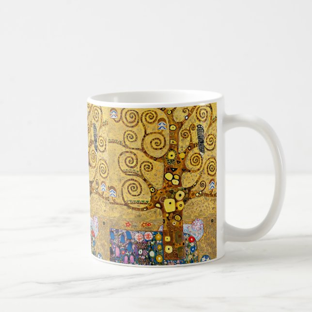 Gustav Klimt , The Tree of Life Coffee Mug (Right)