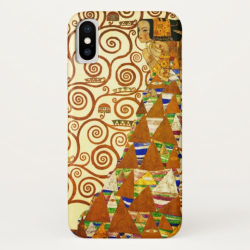 Gustav Klimt The Tree of Life Fine Art iPhone XS Case