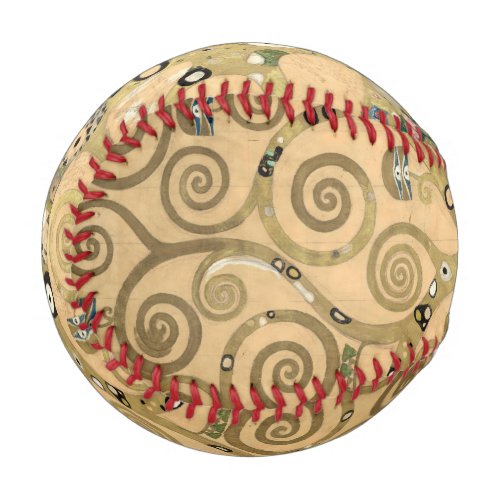 Gustav Klimt _ The Tree of Life Stoclet Frieze Baseball