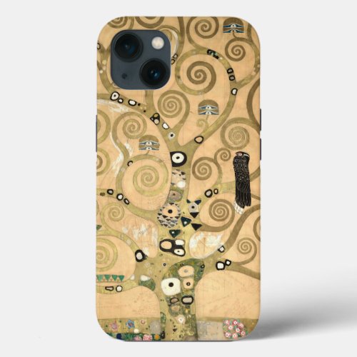 Gustav Klimt _ The Tree of Life Stoclet Frieze iPhone 13 Case