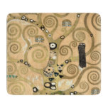 Gustav Klimt - The Tree of Life, Stoclet Frieze Cutting Board
