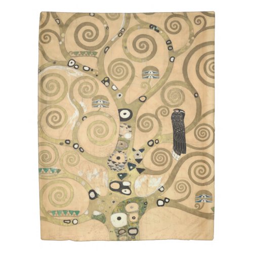 Gustav Klimt _ The Tree of Life Stoclet Frieze Duvet Cover