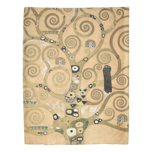 Gustav Klimt - The Tree Of Life, Stoclet Frieze Duvet Cover | Zazzle