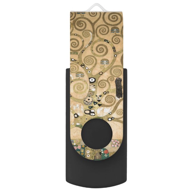 Gustav Klimt - The Tree of Life, Stoclet Frieze Flash Drive (Front Vertical)