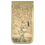 Gustav Klimt - The Tree of Life, Stoclet Frieze Gold Finish Money Clip
