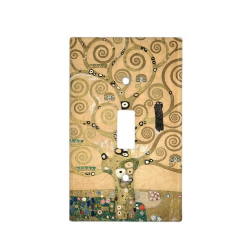 Gustav Klimt _ The Tree of Life Stoclet Frieze Light Switch Cover
