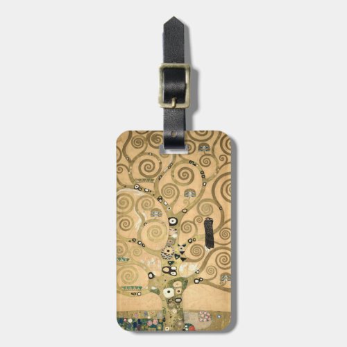 Gustav Klimt _ The Tree of Life Stoclet Frieze Luggage Tag