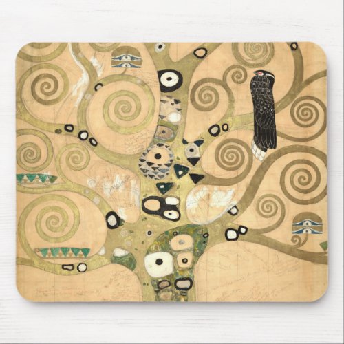 Gustav Klimt _ The Tree of Life Stoclet Frieze Mouse Pad