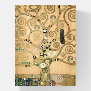 Gustav Klimt - The Tree of Life, Stoclet Frieze Paperweight