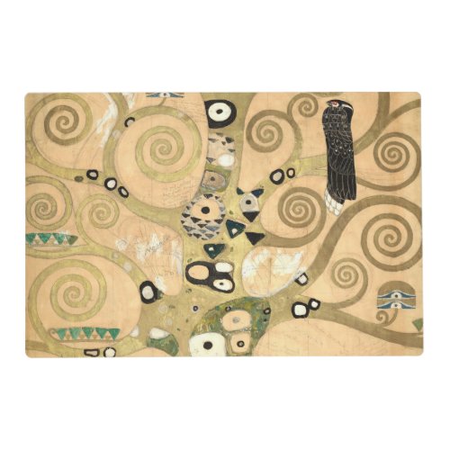 Gustav Klimt _ The Tree of Life Stoclet Frieze Placemat