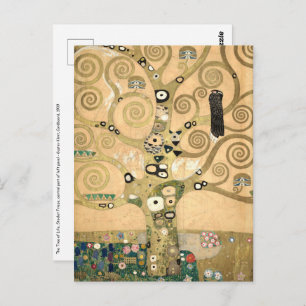 Gustav Klimt - The Tree of Life, Stoclet Frieze Postcard