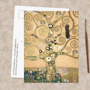 Gustav Klimt - The Tree of Life, Stoclet Frieze Postcard